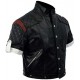 Supper Game Boy Black Costume Faux Leather Jacket Supper Game Boy Black Costume Faux Leather Jacket