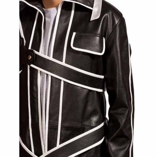 Sword Art Halloween Cosplay Leather Coat Sword Art Halloween Cosplay Leather Coat