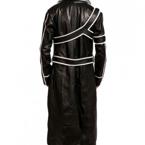 Sword Art Halloween Cosplay Leather Coat Sword Art Halloween Cosplay Leather Coat