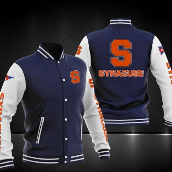 Syracuse Varsity Baseball Blue Jacket Syracuse Varsity Baseball Blue Jacket