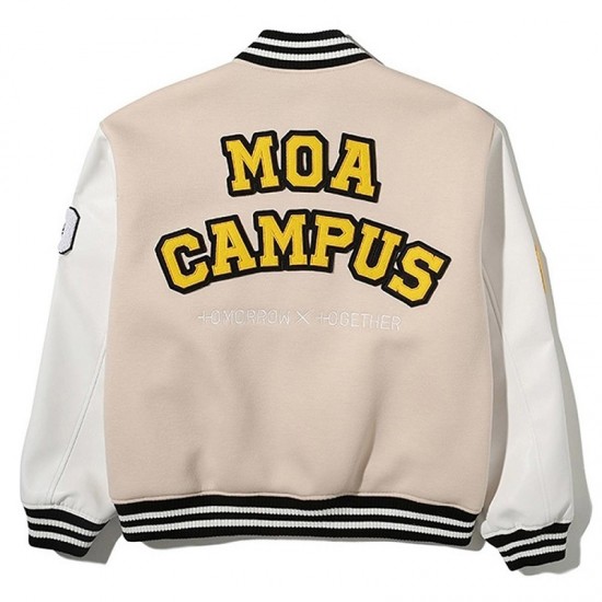 TXT MOA Campus Varsity Jacket