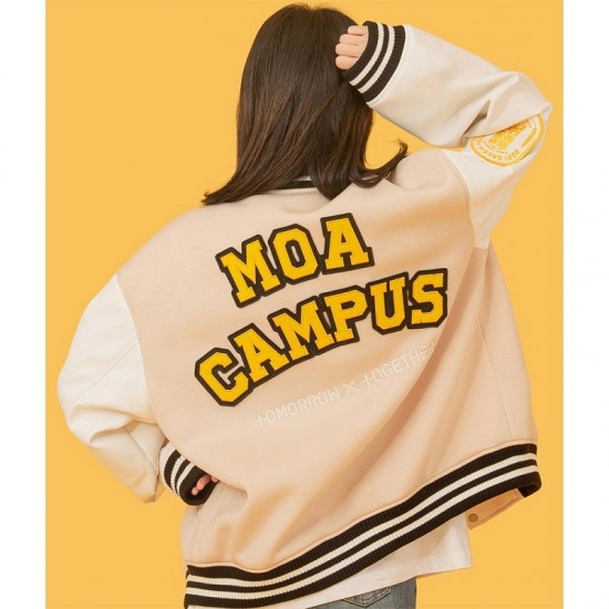 TXT MOA Campus Varsity Jacket