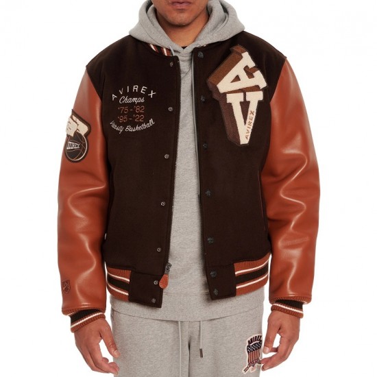 Team Eagle Wool Varsity Jacket Team Eagle Wool Varsity Jacket