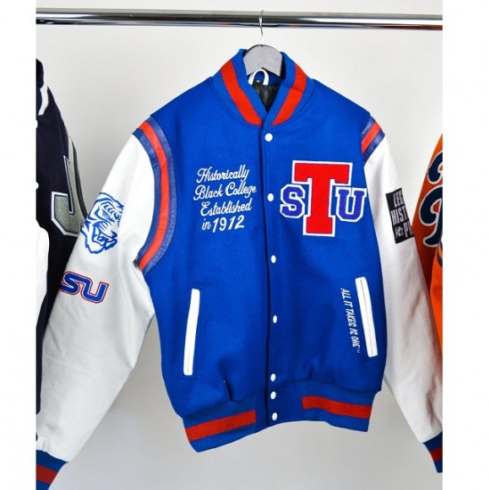 Tennessee State University Motto 2.0 Varsity Jacket Tennessee State University Motto 2.0 Varsity Jacket