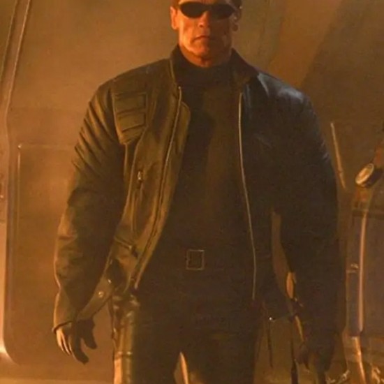 Terminator 3 Arnold Schwarzenegger Jacket Terminator 3 Arnold Schwarzenegger Jacket