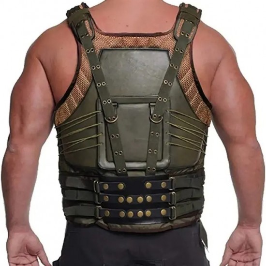 The Dark Knight Rises Bane Tactical Leather Vest