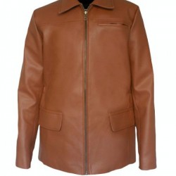 The Hunger Games Movie Katniss Everdeen Brown Jacket         