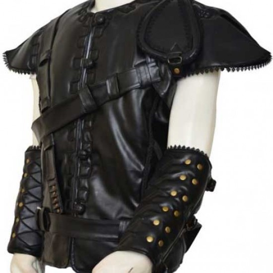 The Huntsman Chris Hemsworth Leather Vest              