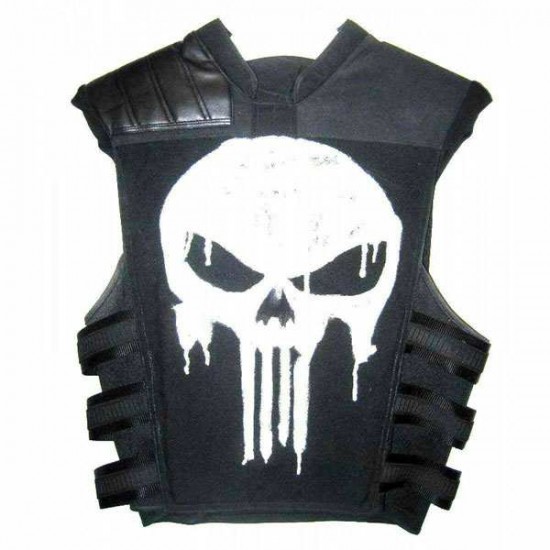 The Punisher Vest Motorcycle Vest Jon Bernthal Vest