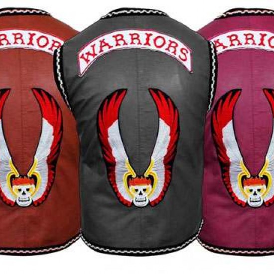 The Warriors Movie Leather Vest Costume The Warriors Movie Leather Vest Costume