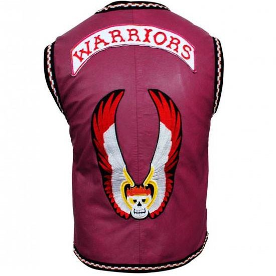 The Warriors Movie Leather Vest Costume