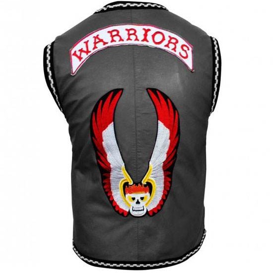 The Warriors Movie Leather Vest Costume
