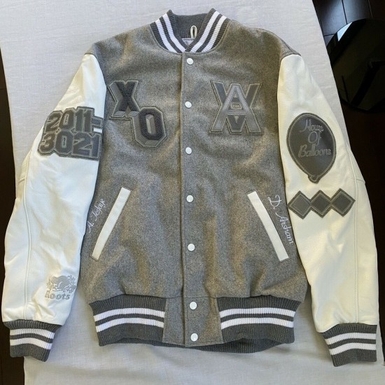 The Weeknd Roots XO Tour HOB House of Balloons Varsity Jacket The Weeknd Roots XO Tour HOB House of Balloons Varsity Jacket