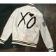 The Weeknd Roots XO White Lambskin Leather Varsity Tour Jacket The Weeknd Roots XO White Lambskin Leather Varsity Tour Jacket