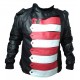 The Winter Soldier Bucky Barnes Red and White Costume The Winter Soldier Bucky Barnes Red and White Costume