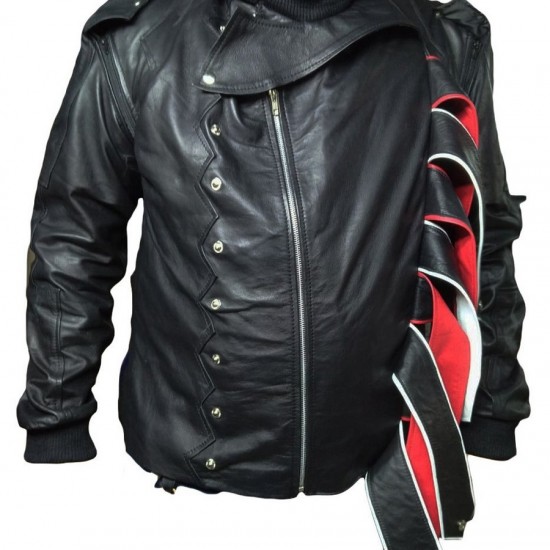 The Winter Soldier Bucky Barnes Red and White Costume The Winter Soldier Bucky Barnes Red and White Costume