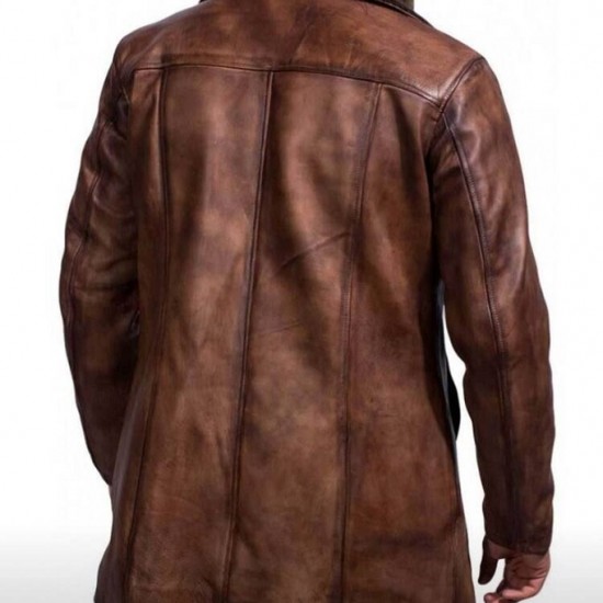 The Wolverine Logan Shearling Coat The Wolverine Logan Shearling Coat
