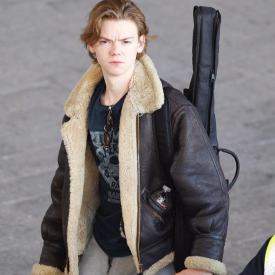 Thomas Brodie B3 Sheepskin Bomber Leather Jacket Thomas Brodie B3 Sheepskin Bomber Leather Jacket