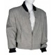 Thomas F Wilson Back To The Future Grey Bomber Jacket Thomas F Wilson Back To The Future Grey Bomber Jacket