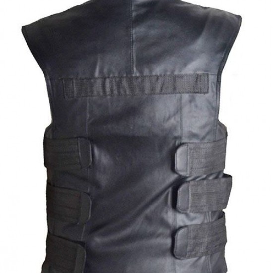 The Punisher Leather Vest - Thomas Jane Vest
