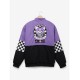 Tokyo Speed Devious Rabbit Sanrio Kuromi Checkered Racing Jacket Tokyo Speed Devious Rabbit Sanrio Kuromi Checkered Racing Jacket