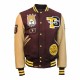 Top Gun King Wool PU Bomber Jacket Go-Big Show Top Gun King Wool PU Bomber Jacket Go-Big Show