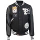 Top Gun King Wool PU Bomber Jacket Go-Big Show Top Gun King Wool PU Bomber Jacket Go-Big Show