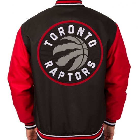 Toronto Raptors Poly Twill Varsity Jacket Toronto Raptors Poly Twill Varsity Jacket