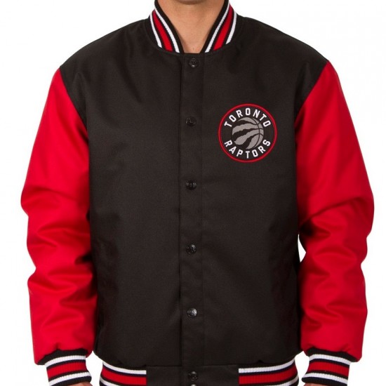 Toronto Raptors Poly Twill Varsity Jacket Toronto Raptors Poly Twill Varsity Jacket