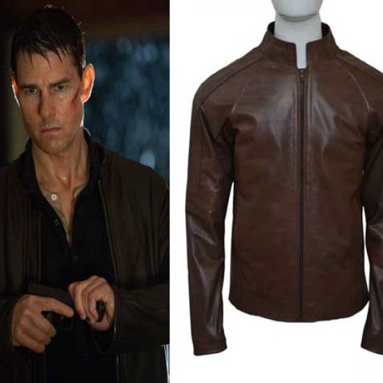 Trendy Jack Reacher 2 Tom Cruise Brown Jacket Trendy Jack Reacher 2 Tom Cruise Brown Jacket