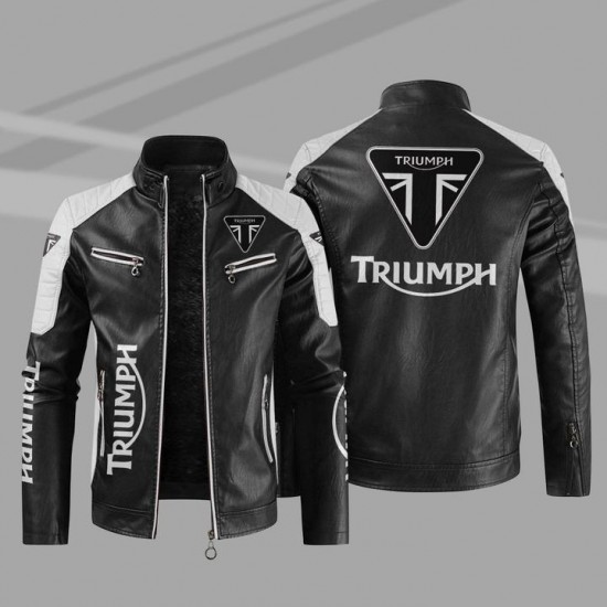 Triumph Black Leather Jacket Triumph Black Leather Jacket