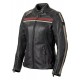 Triumph Ladies Raven Vintage Brown Leather Motorcycle Jacket