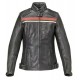 Triumph Ladies Raven Vintage Brown Leather Motorcycle Jacket