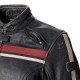 Triumph Ladies Raven Vintage Brown Leather Motorcycle Jacket
