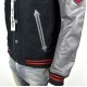 True Religion $499 Collegiate Logo Patch Varsity Leather Jacket True Religion $499 Collegiate Logo Patch Varsity Leather Jacket