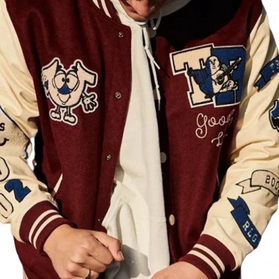 True Religion Maroon Varsity Jacket True Religion Maroon Varsity Jacket