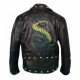 Tunnel Snakes Rule Black Leather Jacket