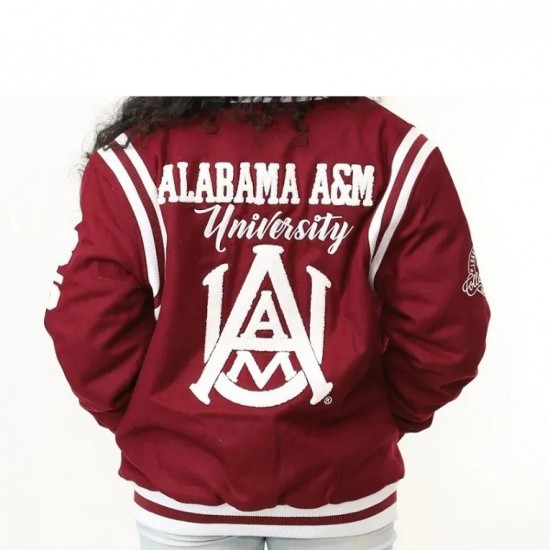 Alabama A&M University Unisex Varsity Jacket Alabama A&M University Unisex Varsity Jacket