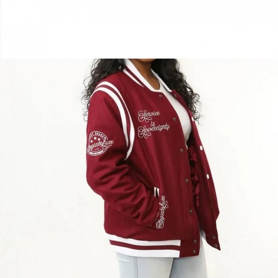 Alabama A&M University Unisex Varsity Jacket Alabama A&M University Unisex Varsity Jacket