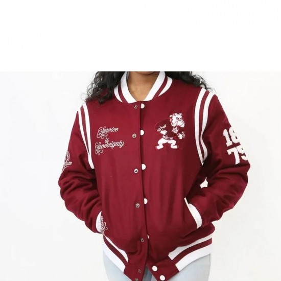Alabama A&M University Unisex Varsity Jacket Alabama A&M University Unisex Varsity Jacket
