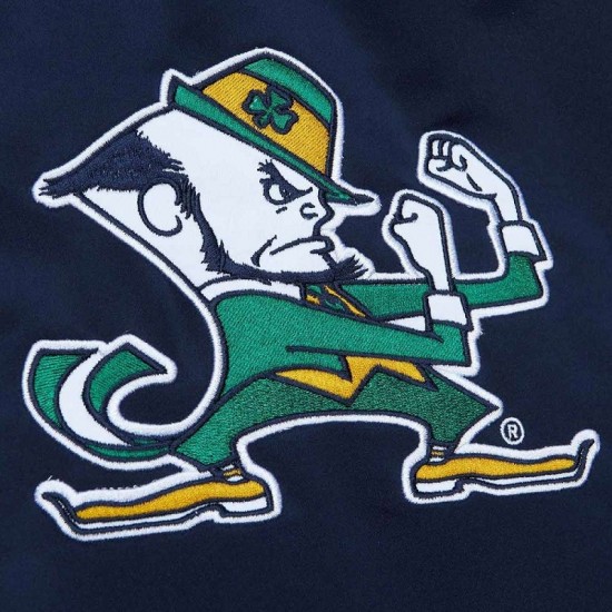 University of Notre Dame Heavyweight Satin Jacket University of Notre Dame Heavyweight Satin Jacket