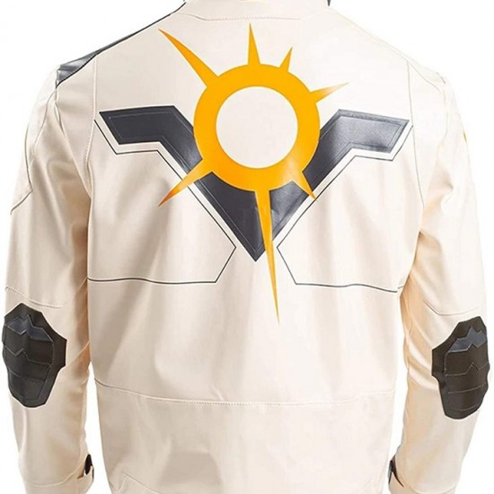 Valorant Phoenix Fiery Leather Jacket Valorant Phoenix Fiery Leather Jacket