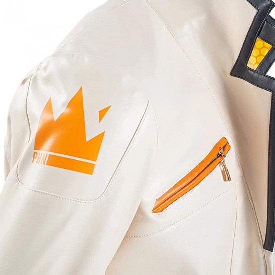 Valorant Phoenix Fiery Leather Jacket Valorant Phoenix Fiery Leather Jacket
