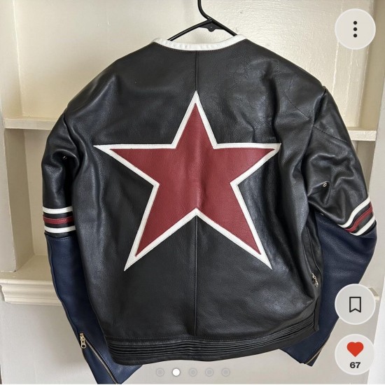Vanson One Star Biker Black Leather Jacket Vanson One Star Biker Black Leather Jacket