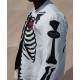 Vanson Skeleton White Leather Jacket Vanson Skeleton White Leather Jacket