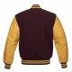 Mens Classic Letterman Baseball Wool & Genuine Leather Varsity Bomber Jacket Mens Classic Letterman Baseball Wool & Genuine Leather Varsity Bomber Jacket