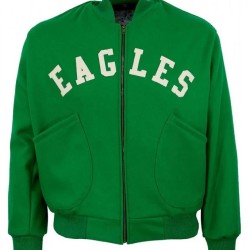 Varsity Philadelphia Eagles 1947 Green Wool Jacket