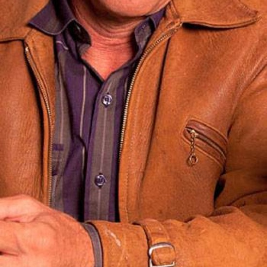 Vegas TV Series Sheriff Ralph Lamb Brown Jacket Vegas TV Series Sheriff Ralph Lamb Brown Jacket