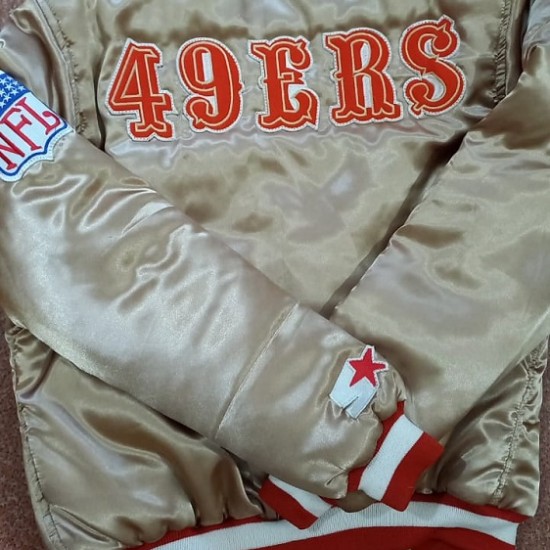 Vintage 49ers Gold Starter Satin Jacket Vintage 49ers Gold Starter Satin Jacket