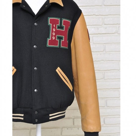 Vintage Howard University HBCU Black and Brown Letterman Jacket Vintage Howard University HBCU Black and Brown Letterman Jacket